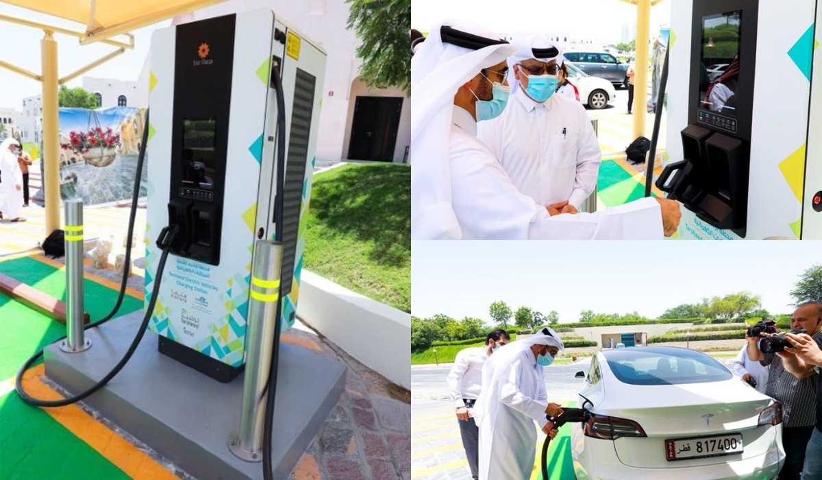 Kahramaa installs 200 Electric Vehicle charging stations